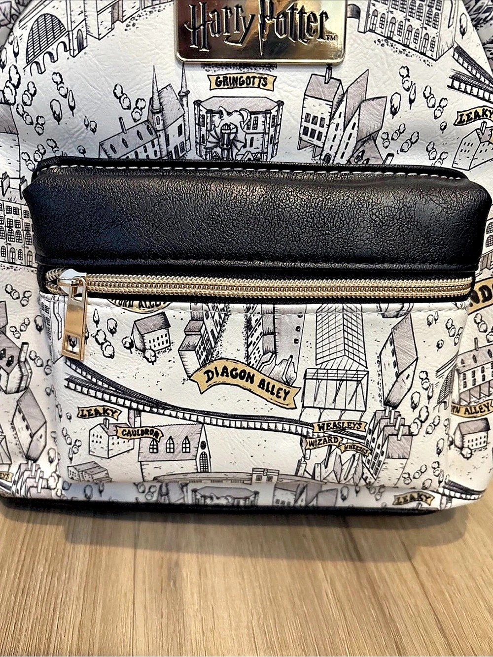 Harry Potter Map Print Backpack - Picture 4 of 7